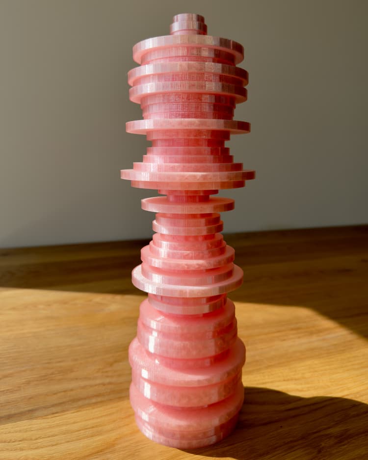 Torah Tower, pink